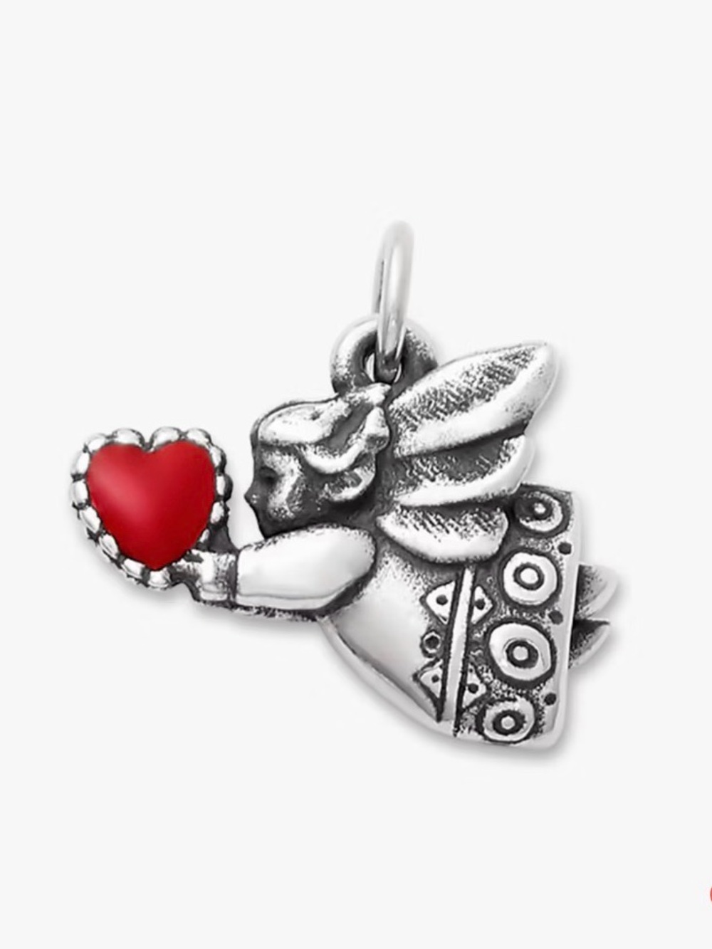 James Avery Enamel Love Angel charm